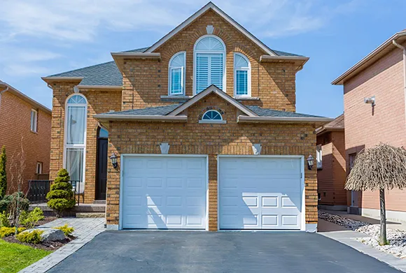 Beautiful two-story brick home, showcasing an easy process for selling inherited properties.